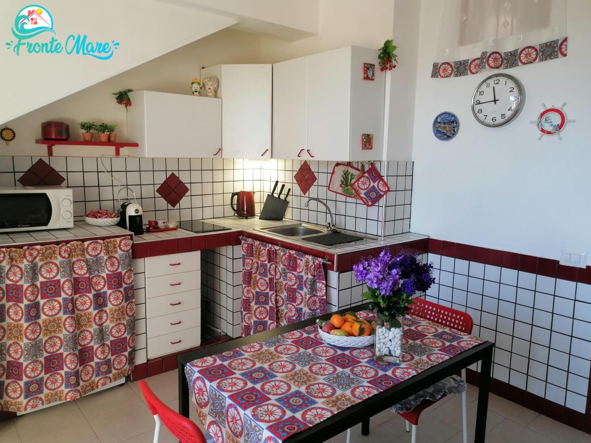 Casa Fronte Mare Villa Santa Teresa Di Riva Bagian luar foto